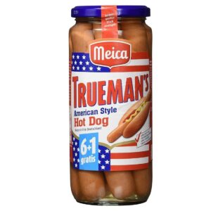 Meica Truemans Hot Dog Sausages, 7 Pieces, 350g