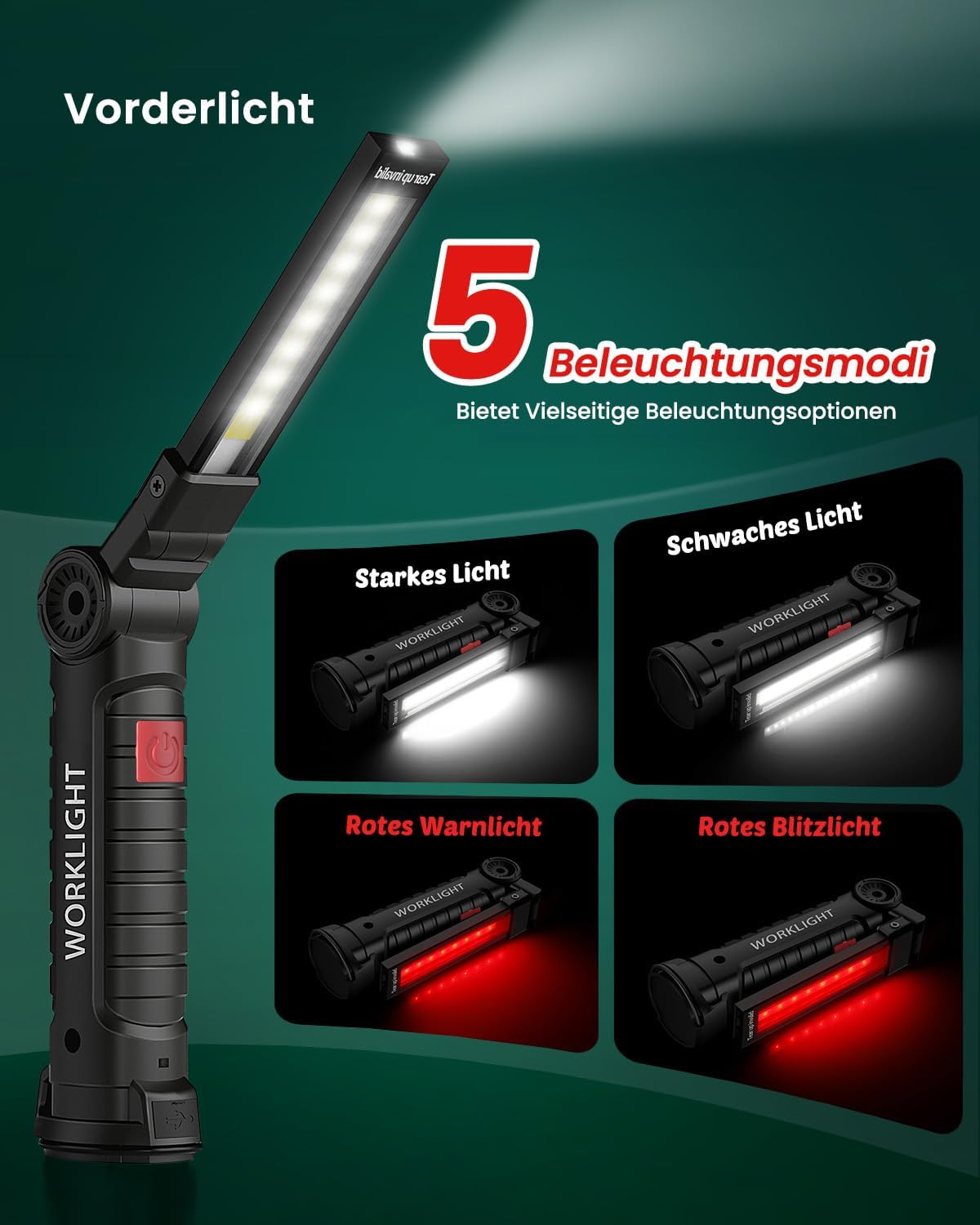 Coquimbo 2 Stück Werkstattlampe LED, Kleine Weihnachtsgeschenke für Männer – Bild 7