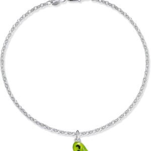Italienischem Horn/Gurke/Seestern/Pickleball Armbänder für Damen Sterling Silber Armbänder Weihnachtsschmuck Geschenke für Frauen