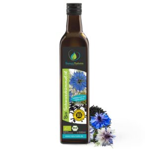 Sanus Natura Organic Black Cumin Oil 500 ml Unfiltered, High Thymoquinone Content, Cold Pressed & Natural No Additives, Direct from the Manufacturer