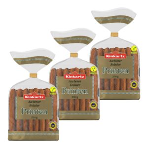 Kinkartz Aachen Herbal Prints 200 g (Pack of 3) | Traditional Pastry with Finely Matched Spices - Aromatic, Spicy & Crispy - Classic from Aachen for the Christmas Season