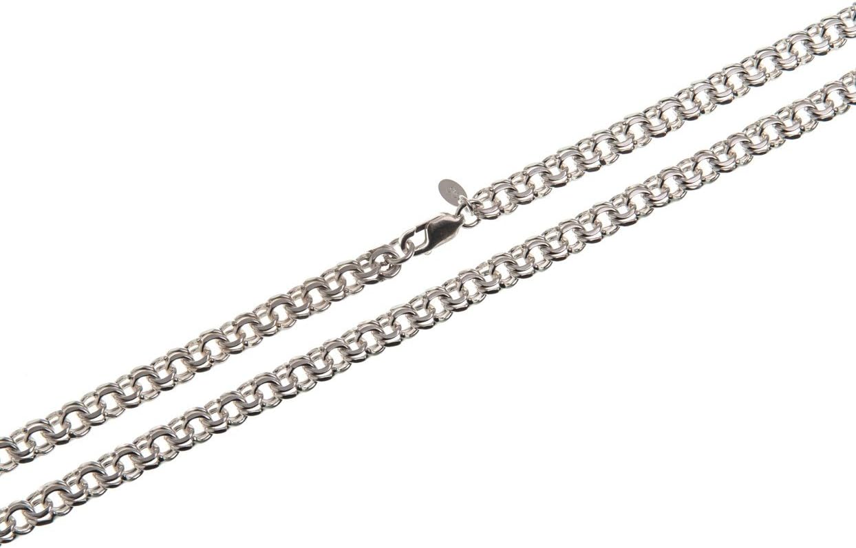 Garibaldi Chain Bracelet 7 mm Width 925 Silver Choice of Length 16-25 cm – Bild 3