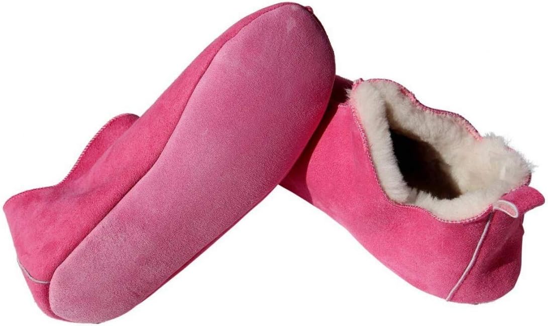 Hollert Lambskin Slippers - Bali Fur Shoes, Leather Shoes, Bed Shoes – Bild 4