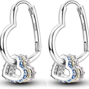NARMO 925 Sterling Silber Ohrringe für Damen