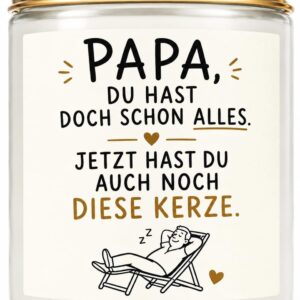 Scented Candle for Dad 7 x 9 cm Funny Saying