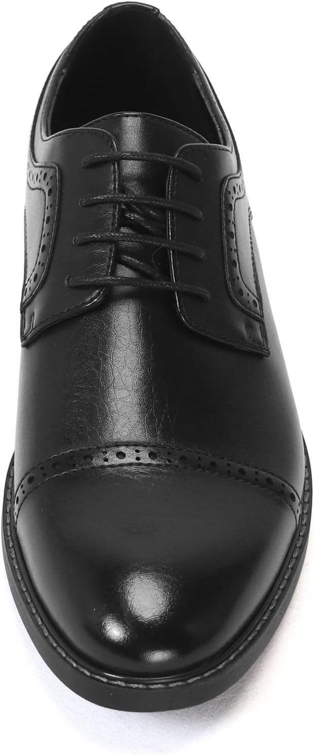 KUDORO Men's Suit Shoes, Classic Business Lace-Up Shoes – Bild 4