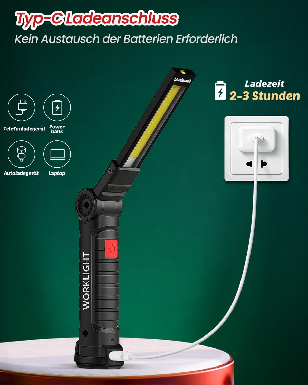 Coquimbo 2 Stück Werkstattlampe LED, Kleine Weihnachtsgeschenke für Männer – Bild 6