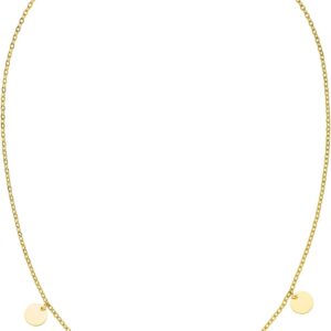 Purelei Kalea Kette Damen – Halskette Damen aus langlebigem Edelstahl – Wasserfeste Kette mit Anhänger – 40-45 cm Länge verstellbar – Halskette für deinen individuellen Look