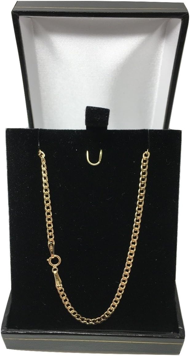 14 Carat / 585 Gold Chain Yellow Gold Unisex - Width 2.3 mm - Choice of Length – Bild 3