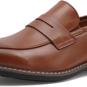 Finishing & Sewing Men's Classic Moc-Toe Penny Loafer