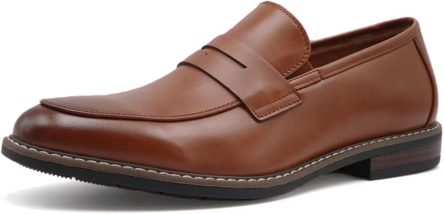 Finishing & Sewing Men's Classic Moc-Toe Penny Loafer