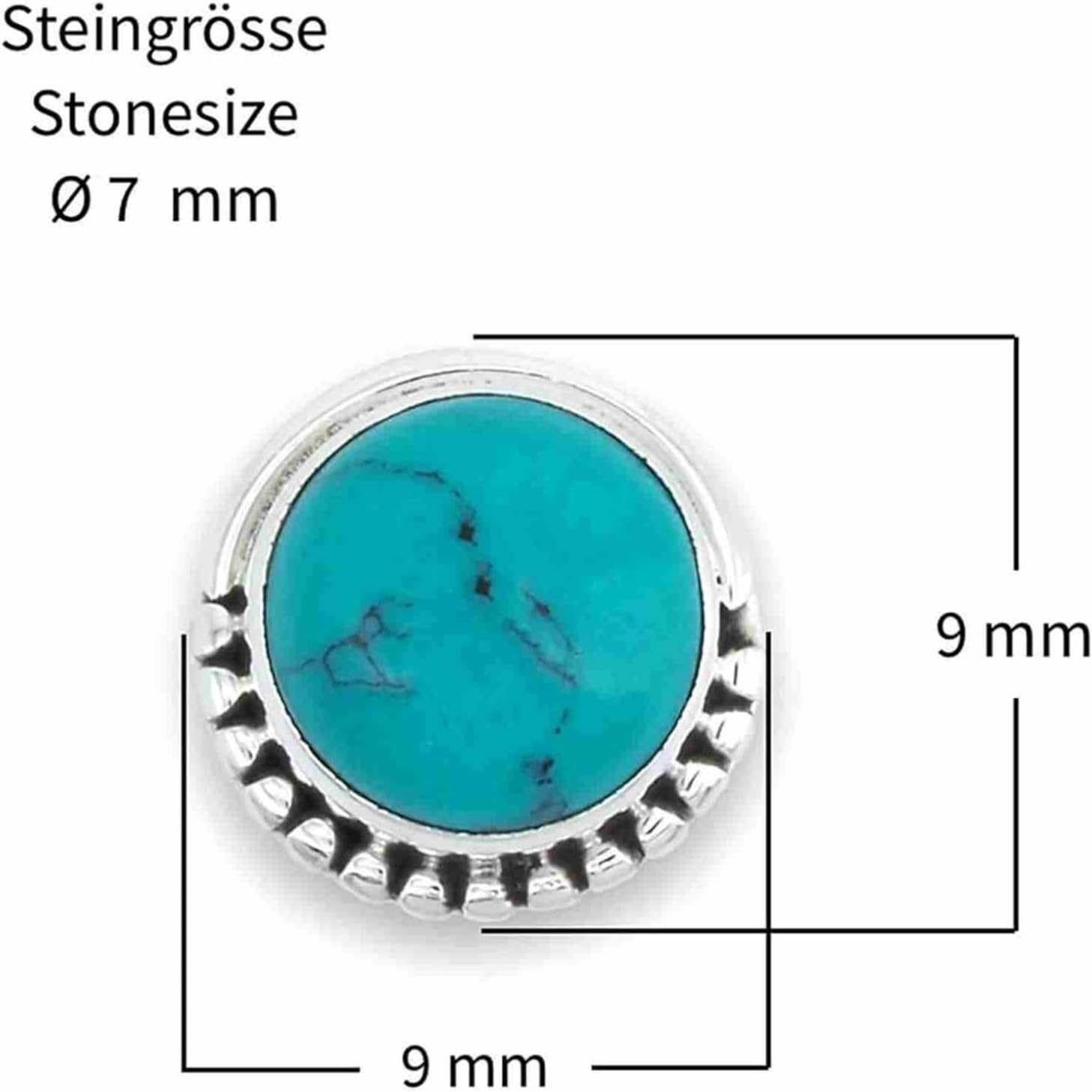 925 Silber Ohrstecker Damen – Bild 3