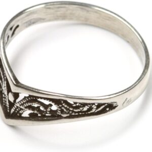 Elegant Ring 925 Silver Delicate Women's Children's Ring Fine Jewellery Elf Design Silver Jewellery Filigree Beautiful Silver Ring Timeless