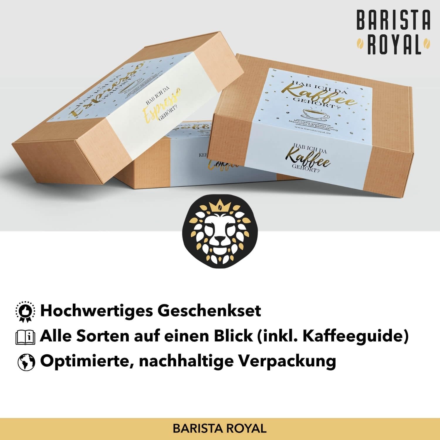 Premium Coffee Beans Gift Set – 5 x 100 g Tasting Set Whole Beans – Coffee Gift Idea for Men & Women – Barista Specialty Coffee – Did I hear coffee? – Bild 8