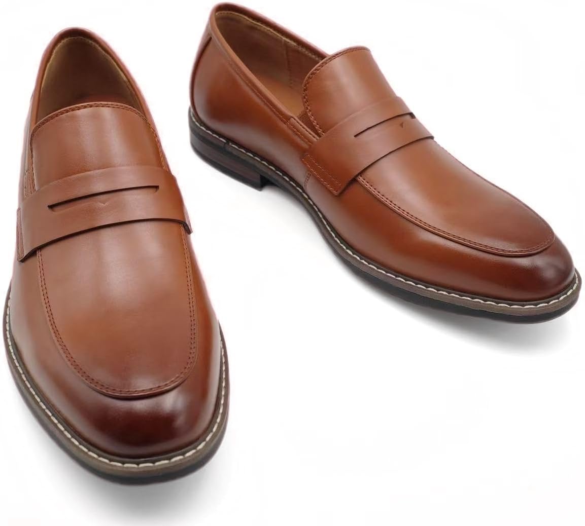Finishing & Sewing Men's Classic Moc-Toe Penny Loafer – Bild 3