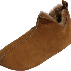 Hollert Lambskin Slippers - Bali Fur Shoes, Leather Shoes, Bed Shoes