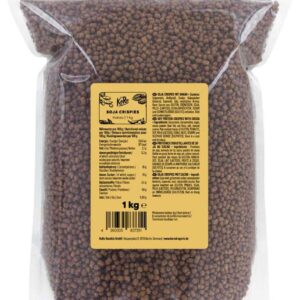 KoRo - Soy Crispies with Cocoa 1 kg - Protein Topping - Vegan - Ideal for Cereal or Porridge