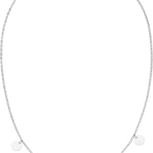 Purelei Kalea Kette Damen – Halskette Damen aus langlebigem Edelstahl – Wasserfeste Kette mit Anhänger – 40-45 cm Länge verstellbar – Halskette für deinen individuellen Look