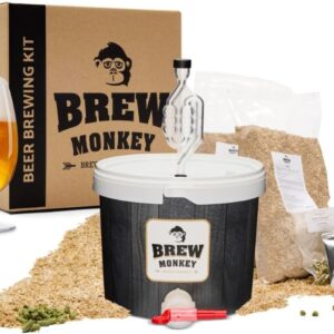 Brew Monkey® Beer Brewing Set Helles Basic Set 5 Litres Beer 5.7% Vol. Beer