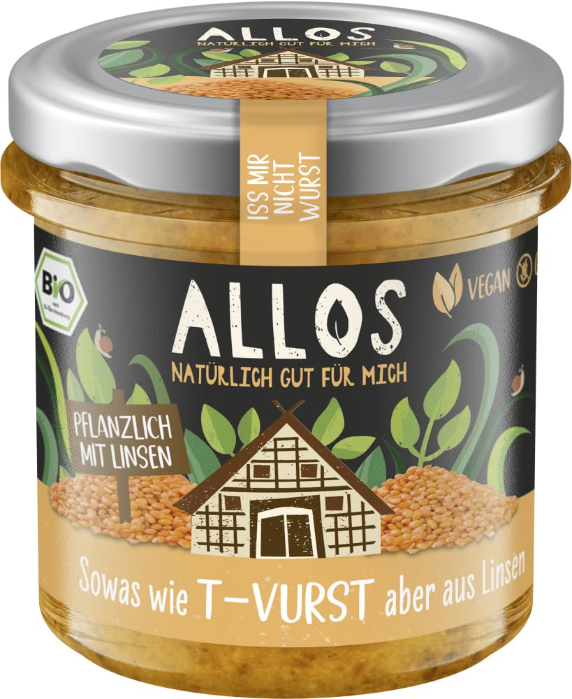 Allos Organic Iss mir nicht Wurst T-Vurst (6 x 135 g)