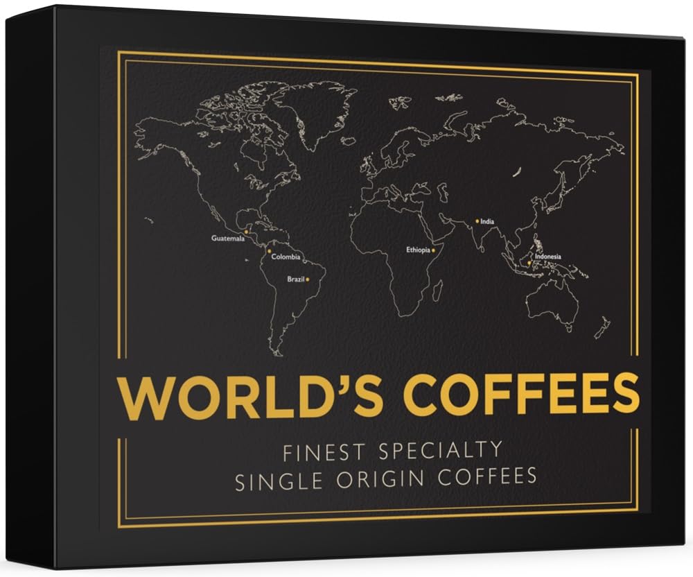 Black Vibes - Gift Set World's Coffees Ground Coffee 300 g (6 x 50 g)
