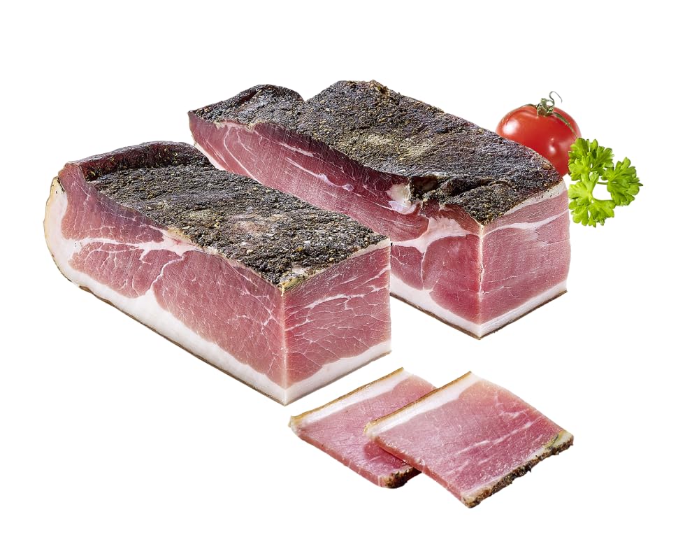 Almgourmet - "Brotzeitteller" Compilation of 3 Tyrolean specialities - with bacon, mountain cheese and roots – Bild 2