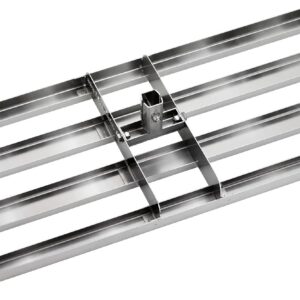 RISISANI® Rasenrakel - Rasen Sanden , Topdressing aufbringen, Flächen anlegen - Leveling-Rake - Level-Rake - Levelawn-Rake - Flächenebner - ohne Stiel