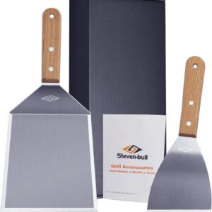 STEVEN-BULL S Stainless Steel Spatula for Smash Burger