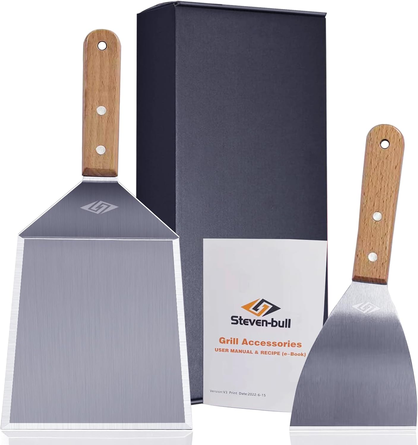 STEVEN-BULL S Stainless Steel Spatula for Smash Burger