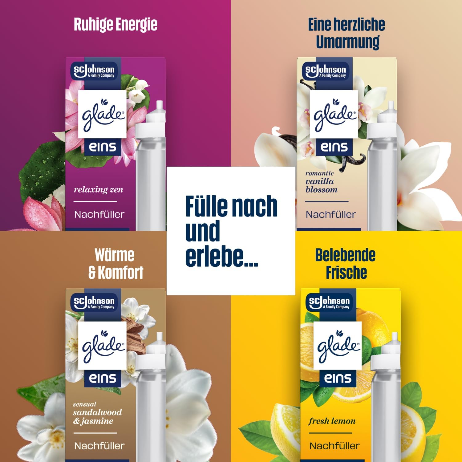 Glade One Refill Capsule Set, 3 Refills – Bild 8