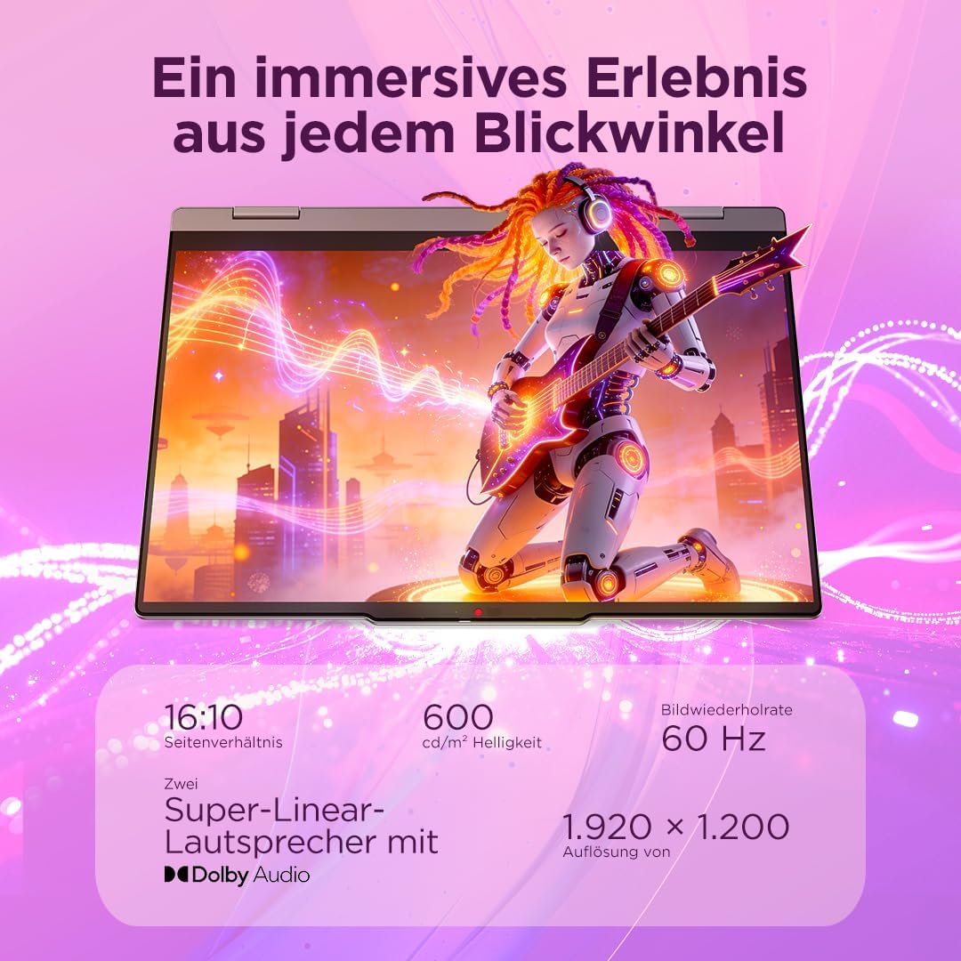 Lenovo IdeaPad 5 | 2-in-1 Laptop | Snapdragon X2 | 16GB | 512GB | Without – Bild 8