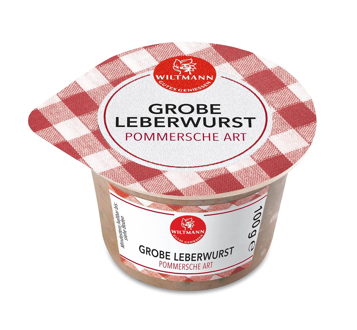Wiltmann Liver Sausage in Potty, 100 g – Bild 2