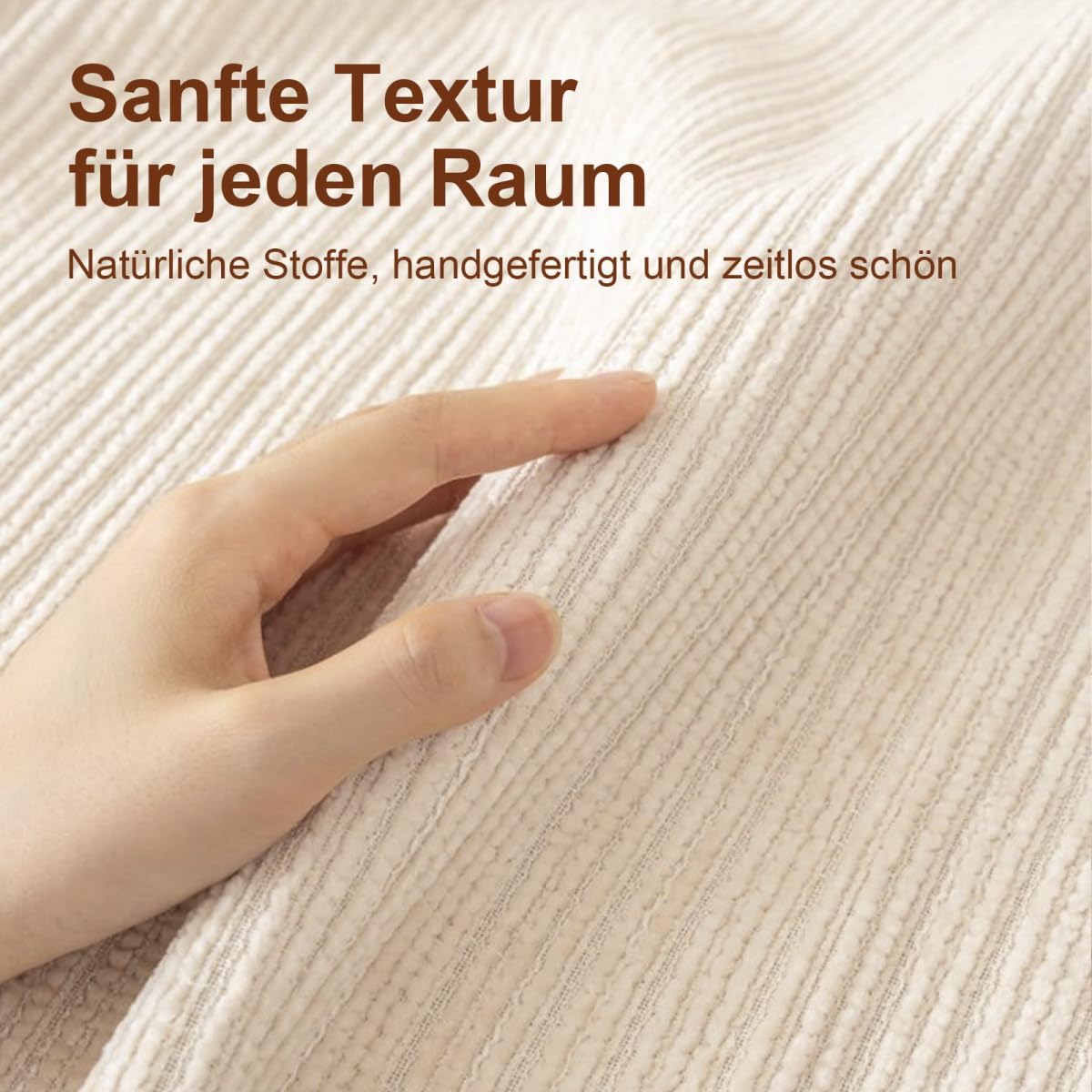 Sofa Blanket, Sofa Covers for Seat, Sofa Protector Non-Slip, Sofa Cover, Chenille Sofa Cover L Shape, Sofa Throw Blanket, Couch Cover, Couch Blanket, Green, 70 x 180 cm – Bild 2