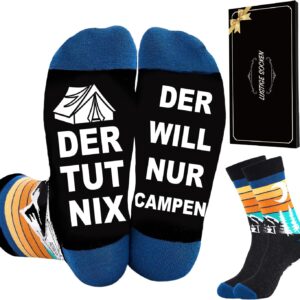 SockWaddles Funny Socks Men with Sayings – Gifts for Men