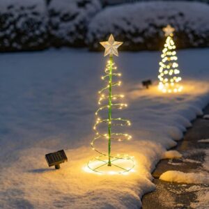 Christmas Lights Outdoor Solar Christmas Tree Christmas Decoration Outdoor