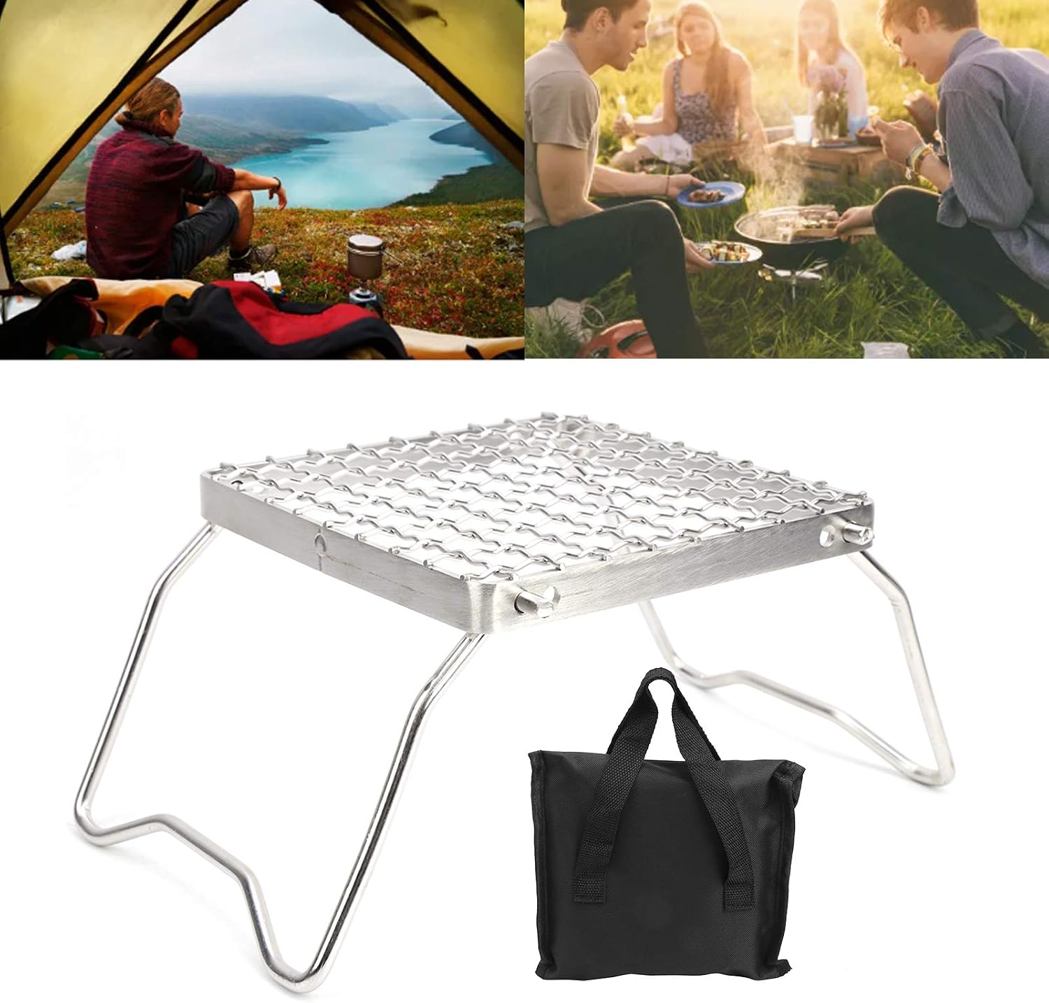 BBQ Ill Portable Outdoor Cooking Stove for Camping, Picnics and Backyards – Bild 8