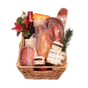 Delicat Gift Basket with Local Meat Specialities