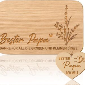 Dad Gift, Birthday Gift for Dad Breakfast Board with Engraving