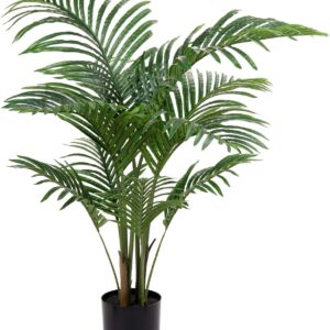 Briful Artificial Plants Artificial Palm Tree Artificial Plant Large Palm Tree Artificial Tree Tropical Aesthetic Decoration Living Room Balcony Bedroom Office House 110 cm