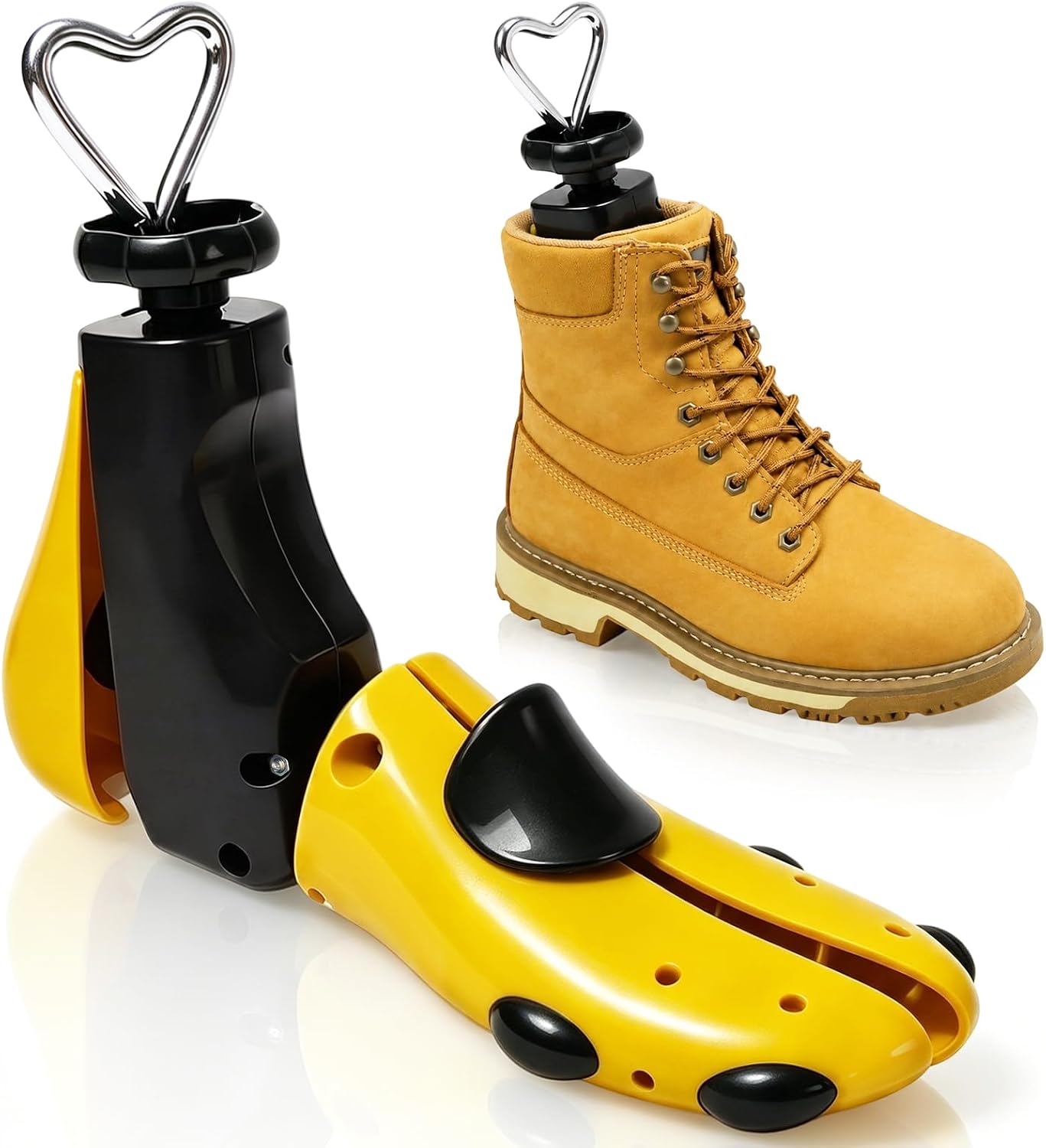 Shoe Stretcher Women's Men's Shoe Stretcher for Tight Shoes, 4-Way Shoe