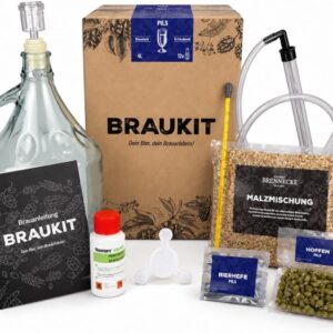 Braukit Pils Beer Brewing Set with 5L Fermentation Bottle