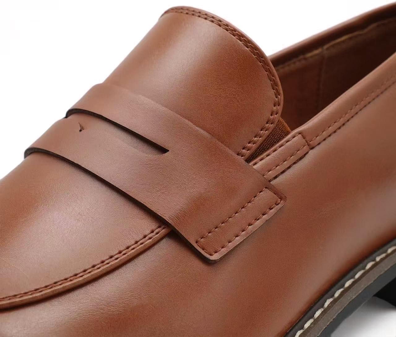 Finishing & Sewing Men's Classic Moc-Toe Penny Loafer – Bild 7