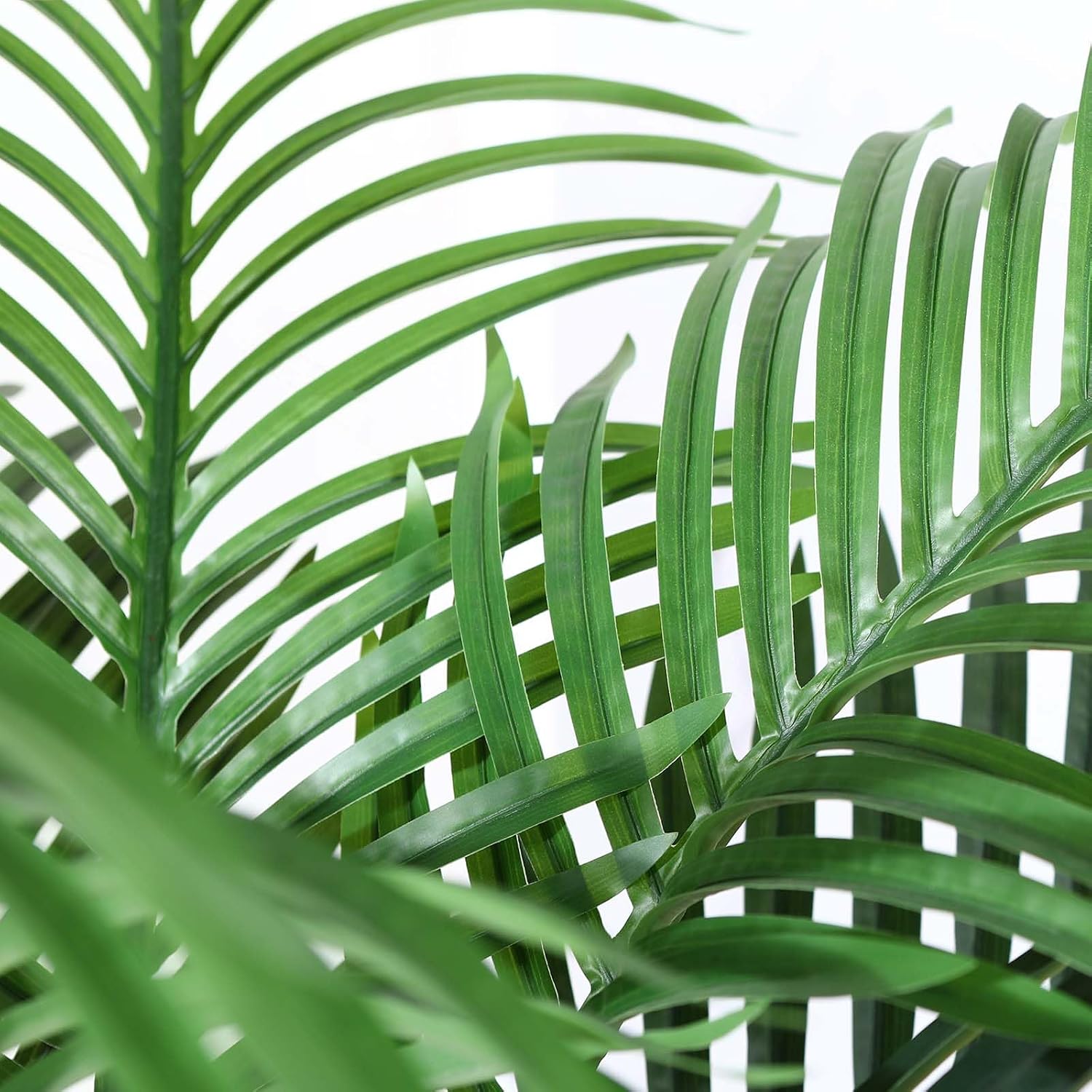 SOGUYI 240 cm Outdoor Artificial Palm Tree UV-Resistant Large Artificial Palm Tree – Bild 5