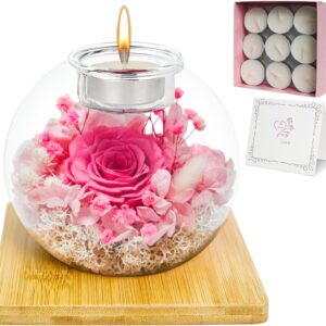 Decorative Eternal Rose Aromatherapy Set (Pink)