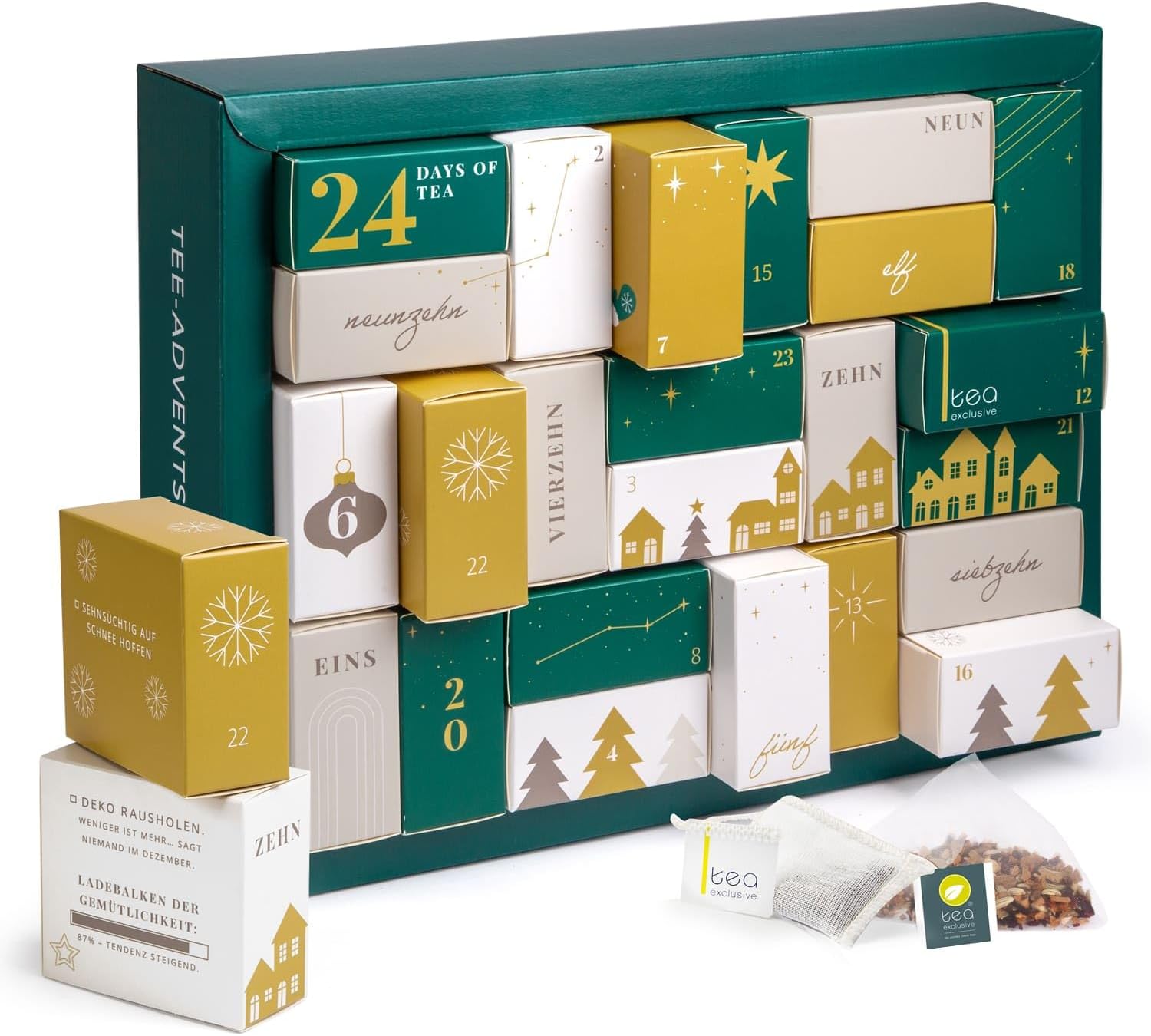 Experience Tea Advent Calendar 2026, Tea in Pyramid Bag