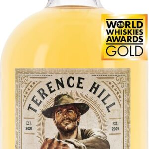 Terence Hill Whisky – The Hero – [MILD 46% Vol, 0.7 L] German Premium Whiskey from Selected Barrels – Bud Spencer and Terence Hill Fan Item – Wisky Gift – Whisky Gifts for Men