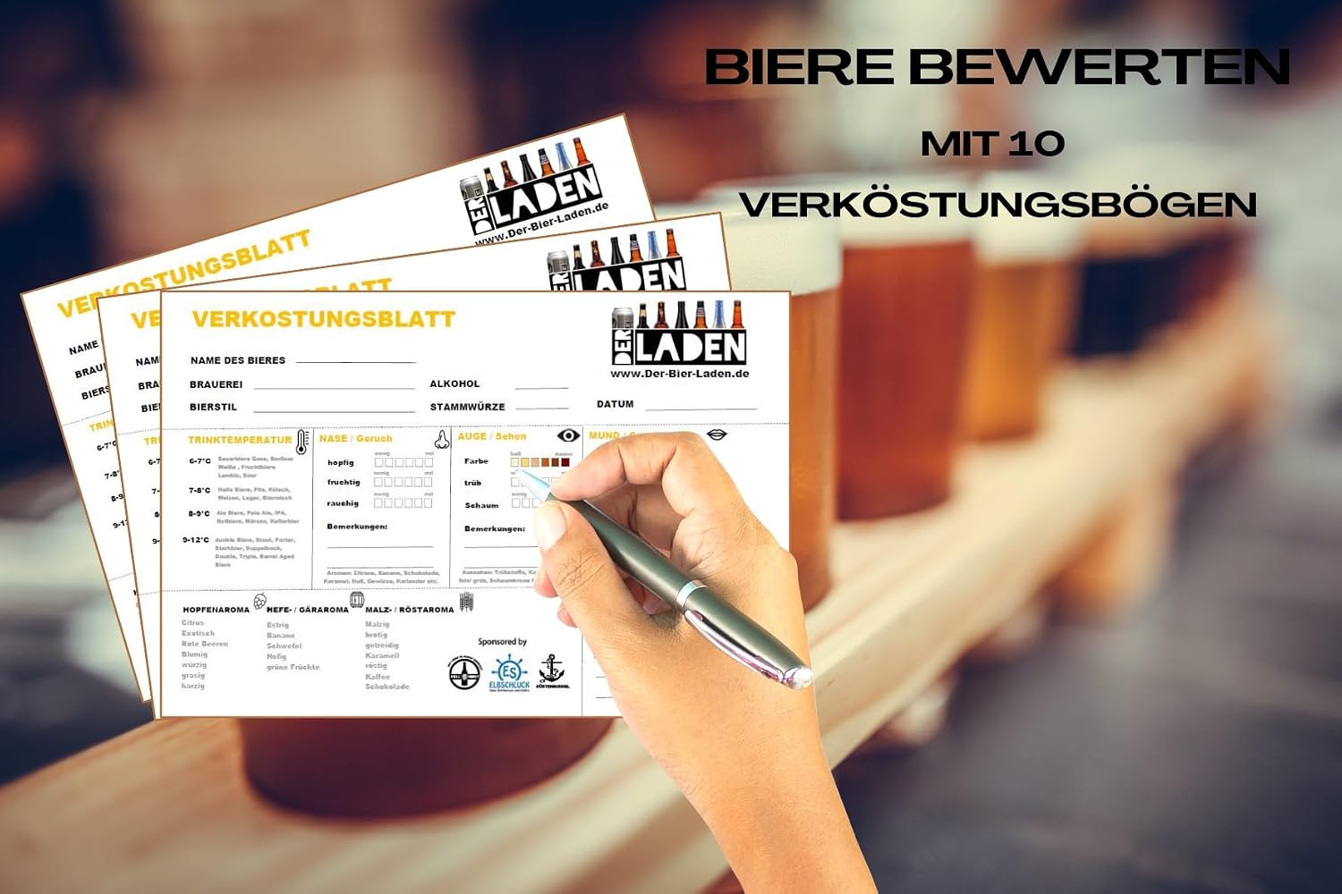 Beer Pack Alcohol-Free 12 x 0.5 L Bavarian Beers Pils Light Wheat Cellar Beer Including 0.96€ Deposit Beer Gift for Men Beer Tasting Gift Idea Christmas Advent Calendar – Bild 3