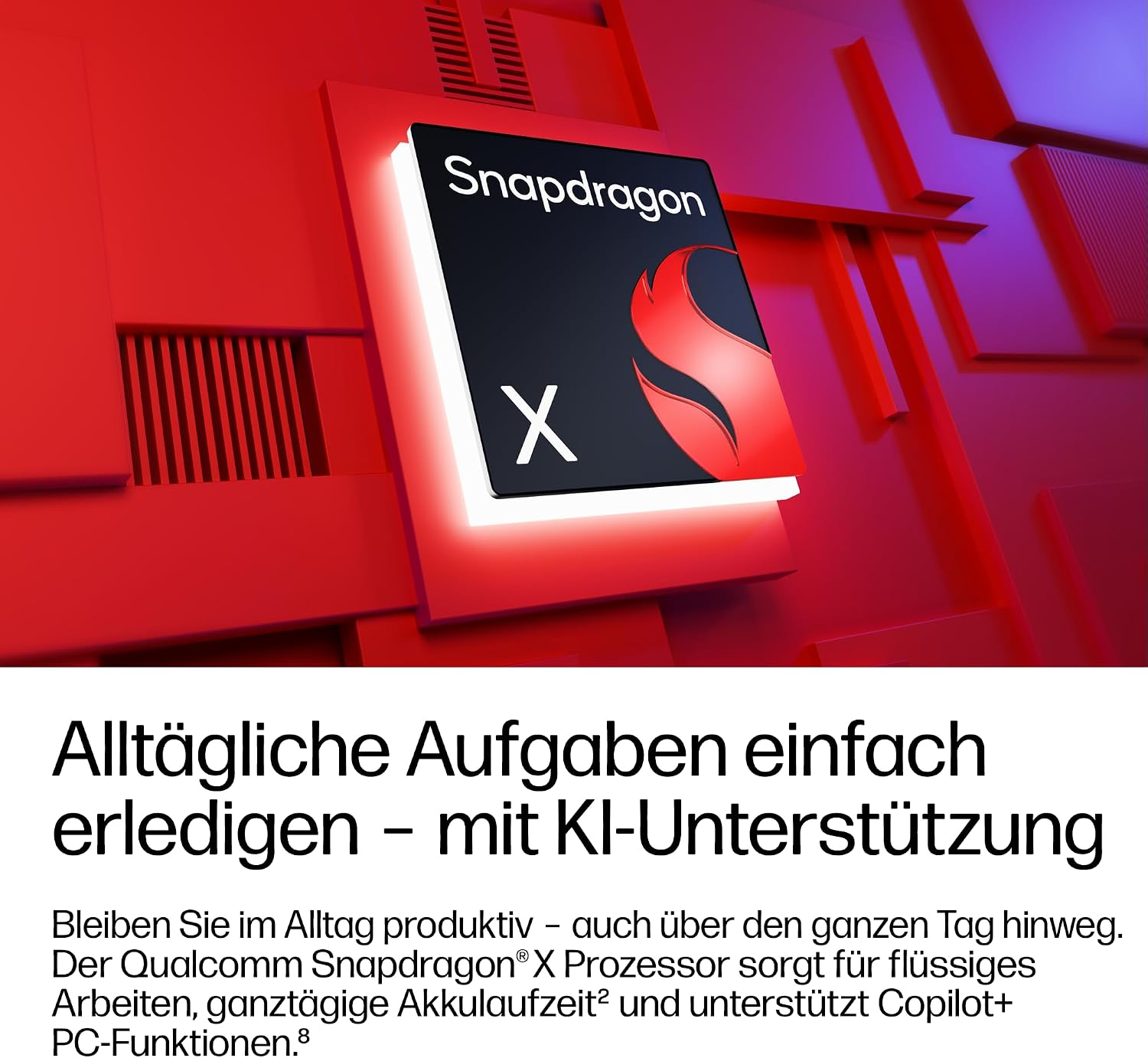 HP OmniBook 3 Laptop, 14 Inch WUXGA, Snapdragon X, 16GB RAM, 512GB SSD – Bild 11