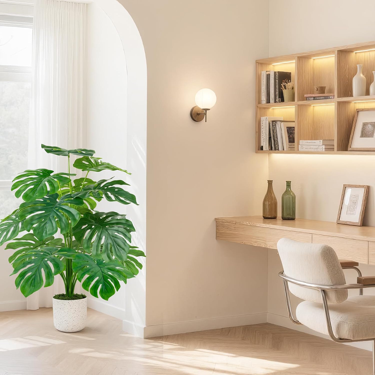 Monstera Artificial Plant, 71 cm, Large – Bild 7