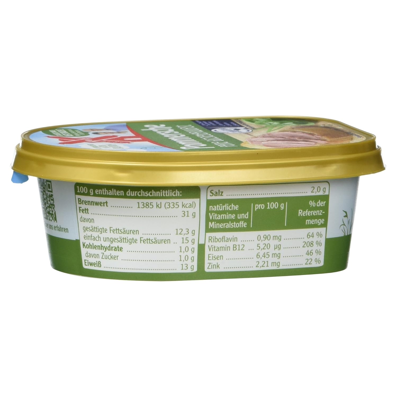 Rügenwalder Pomeranian Good-liver Sausage Fine in Cup, 125 g – Bild 2